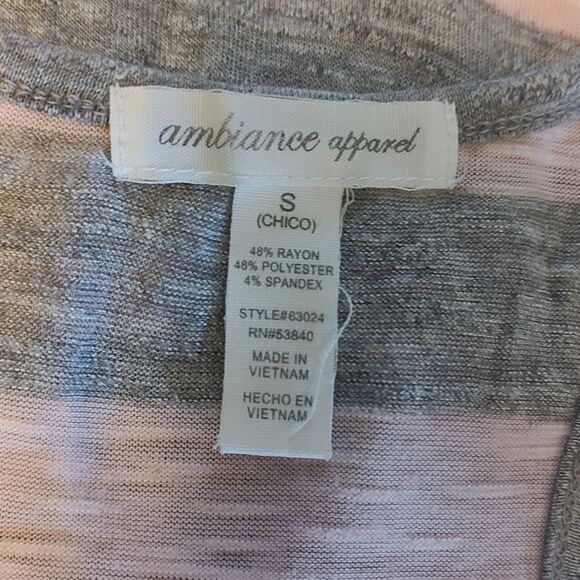Pink and Gray Racerback Summer Tank Bundle Small - Picture 6 of 12